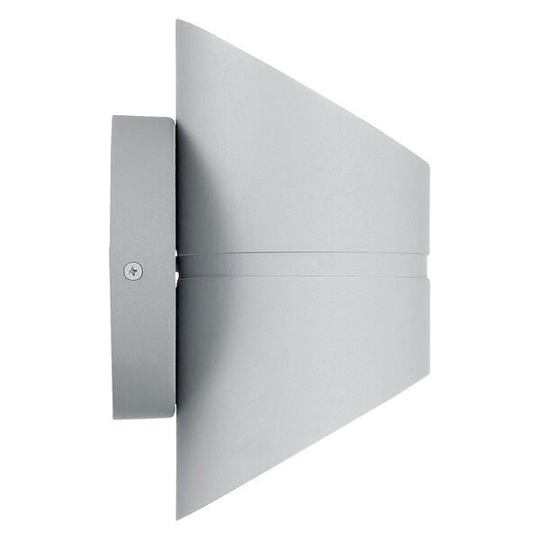 Marino Silver Outdoor Two-Light Intergrated LED Wall Mount, image 3
