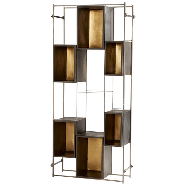 Gold and Grey Patagonia Etagere, image 1