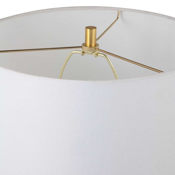 Selby Matte Black and Gold One-Light Table Lamp, image 5