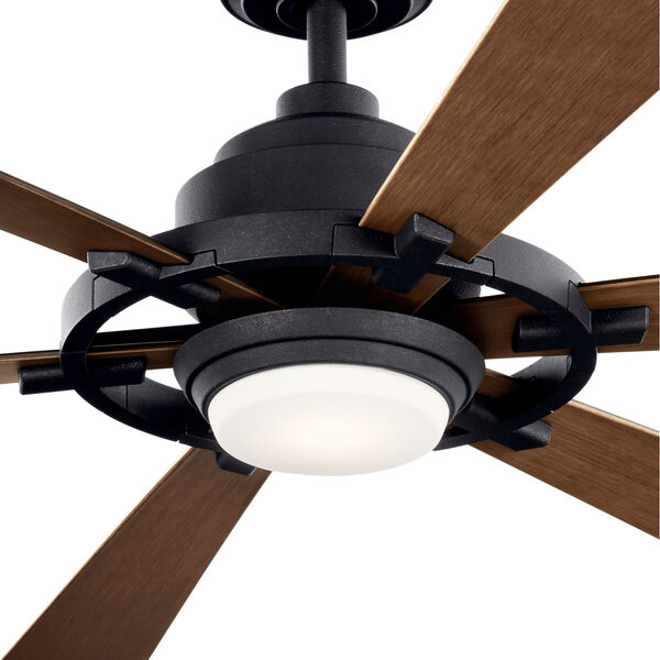 Kichler Iras Distressed Black 52 Inch, Integrated Led Ceiling Fan