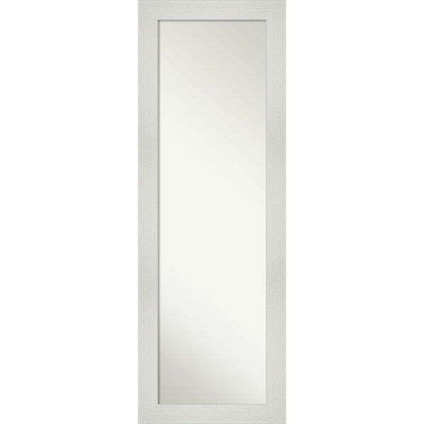 Mosaic White 18W X 52H-Inch Full Length Mirror, image 1