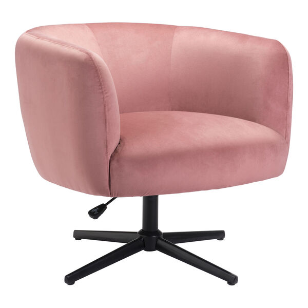 Elia Pink and Black Accent Chair, image 1