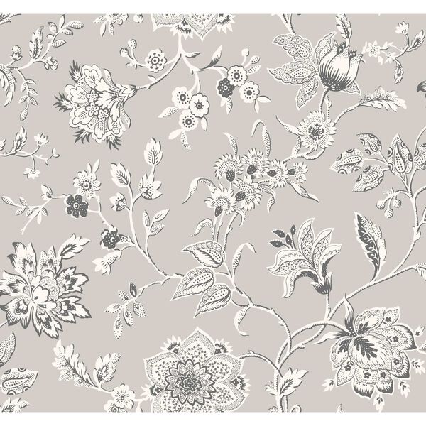 Sutton Grey Wallpaper, image 2