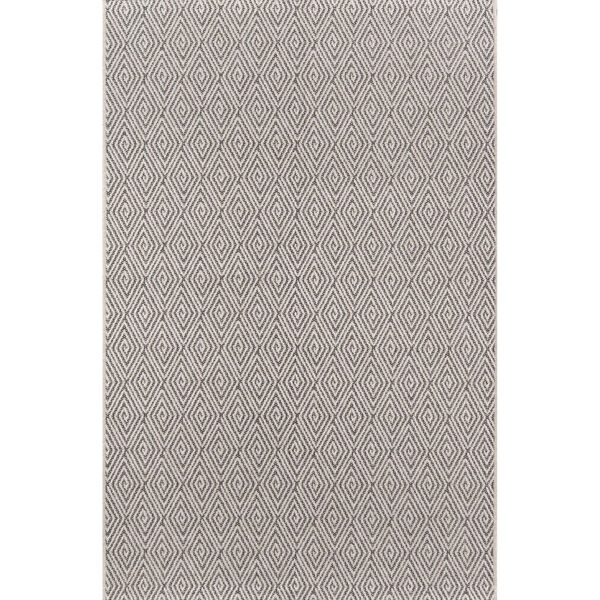 Downeast Wells Charcoal Rectangular: 3 Ft. 11 In. x 5 Ft. 7 In. Rug, image 1