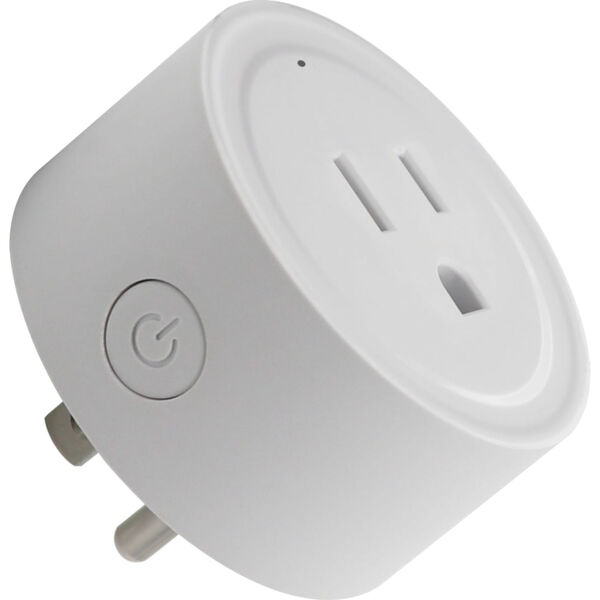 White Smart Wi-Fi Plug, Pack of 4, image 3