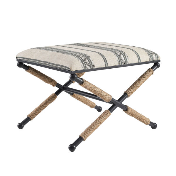 Oliver Black, Natural and Beige Thomas Ottoman, image 2