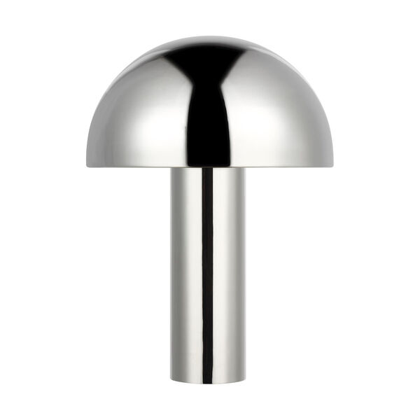 Cotra Polished Nickel One-Light Table Lamp, image 1