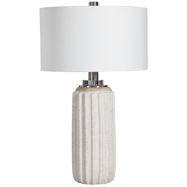 Azariah Cream and Beige One-Light Table Lamp, image 4