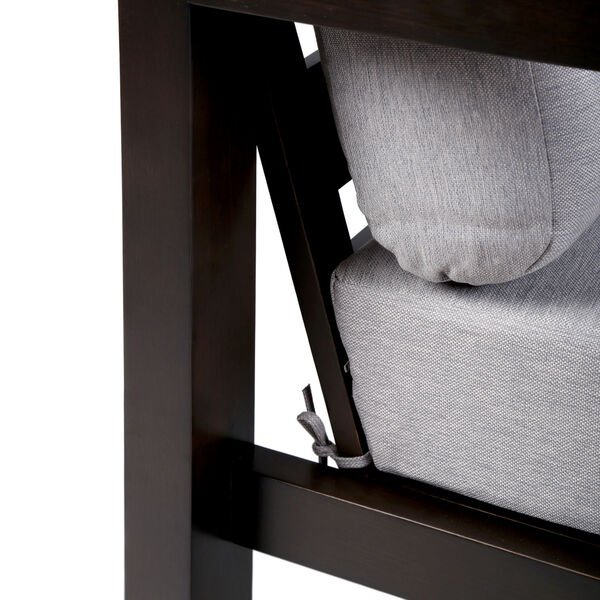 Paradise Dark Eucalyptus Outdoor Lounge Chair, image 4