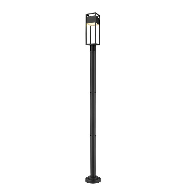 Barwick Black 95-Inch One-Light LED Outdoor Post Mount, image 1