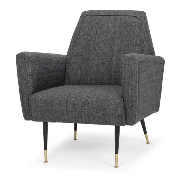 Victor Dark Gray Occasional Chair, image 1