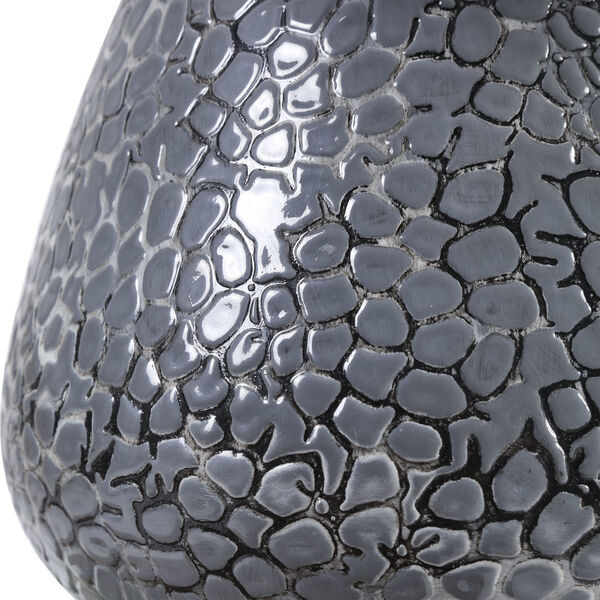 Pebbles Metallic Gray Table Lamp, image 2