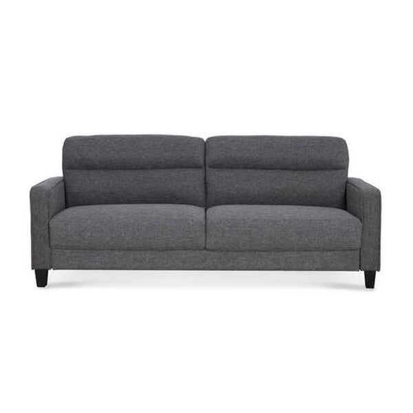 Asher Gray Channelled Sofa, image 4