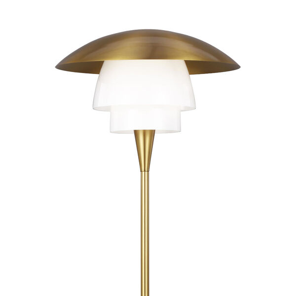 Rossie Burnished Brass One-Light Table Lamp, image 2