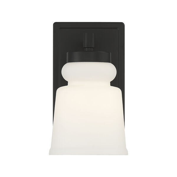 Lowry Matte Black Nine-Inch One-Light Wall Sconce, image 3