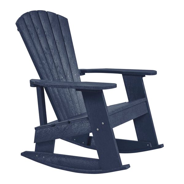 Capterra Casual Atlantic Navy Adirondack Rocker Chair, image 1