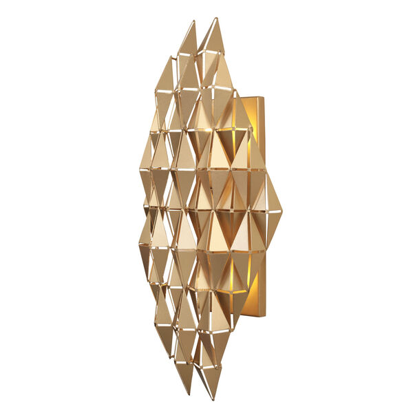 Forever French Gold Two-Light Wall Sconce, image 1