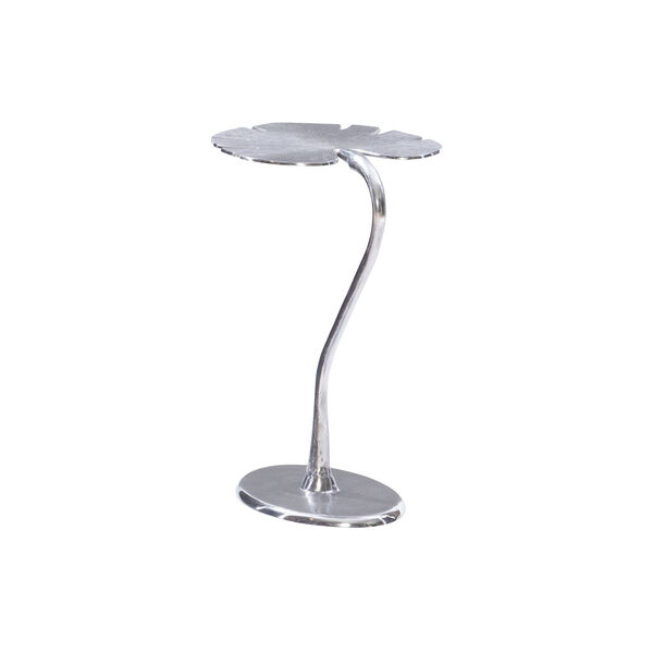 Navy Silver End Table, image 1