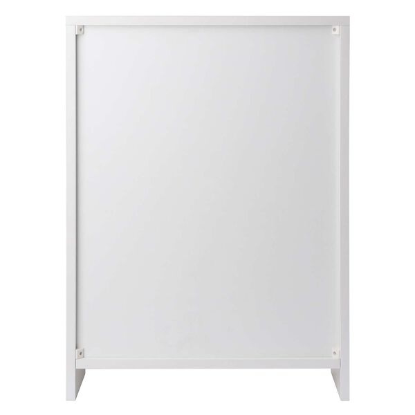 Nova White Open Shelf Storage Cabinet, image 6