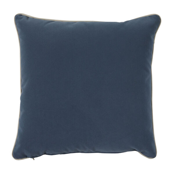 Lux Chambray 22 x 22 Inch Pillow, image 2