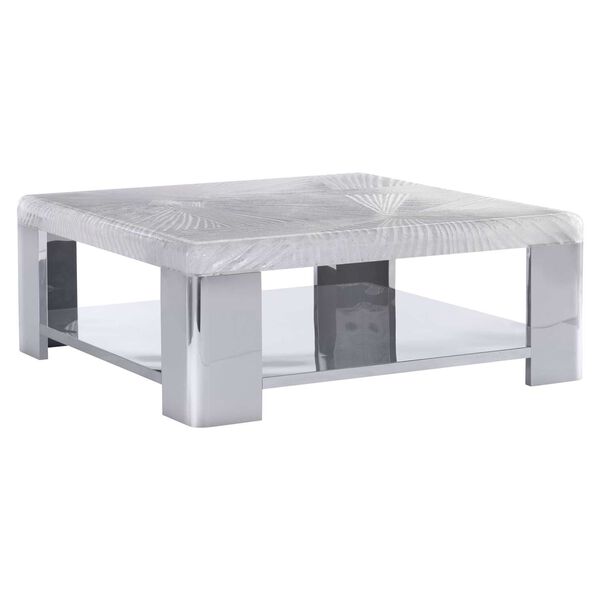Aura Stainless Steel Cocktail Table, image 4