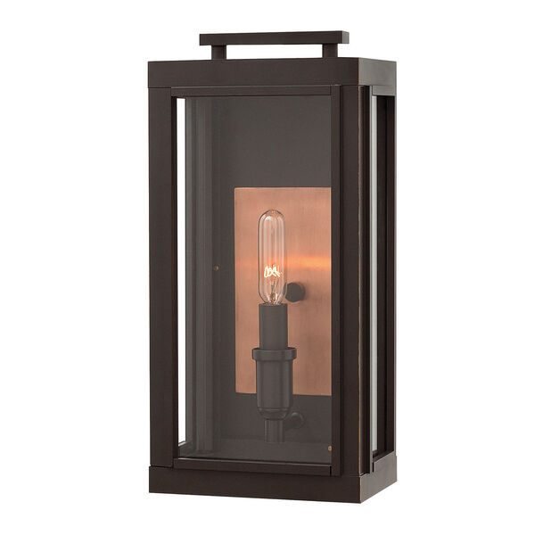 Sutcliffe Oil Rubbed Bronze One-Light Outdoor Wall Sconce, image 1