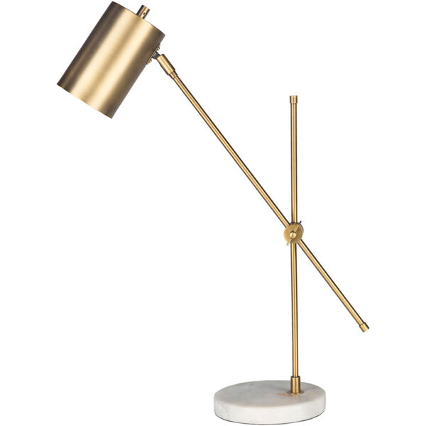 Loring Brass Table Lamp, image 1