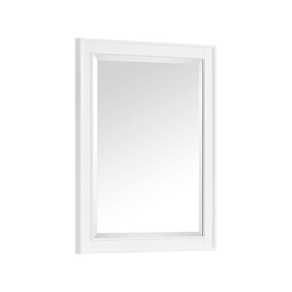Madison White 24-Inch Mirror, image 2