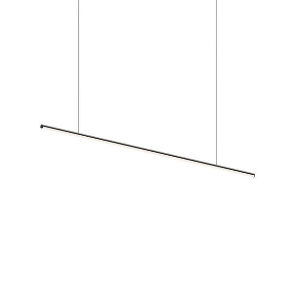 Fino Satin Black 60-Inch LED Pendant with Cord, image 1