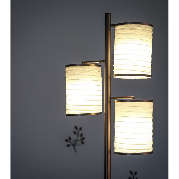 Liam Bronze Three-Light LED Floor Lamp, image 5