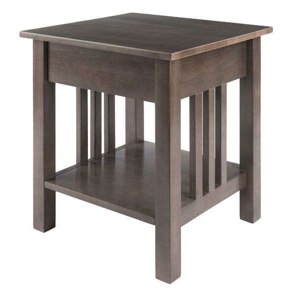 Stafford Oyster Gray End Table, image 6