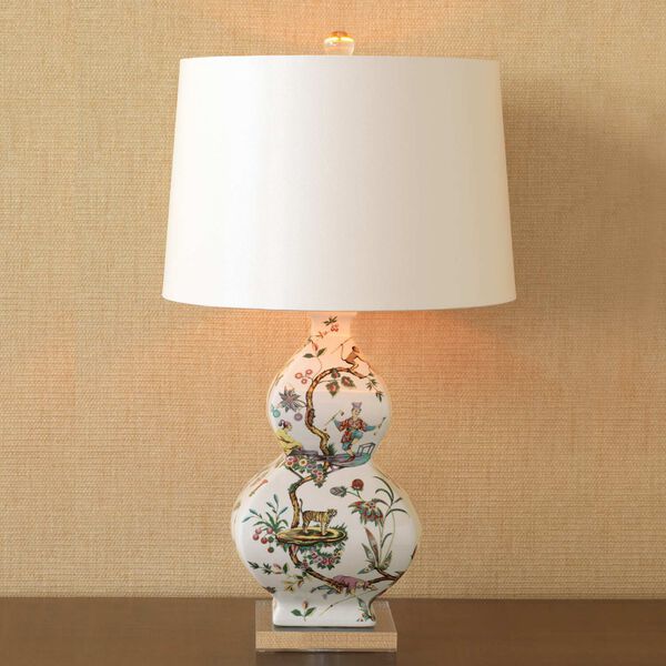 Chinoise Ivory One-Light Table Lamp, image 2