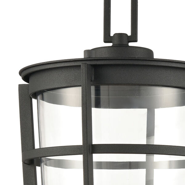 Crofton Charcoal One-Light Outdoor Post Mount, image 4