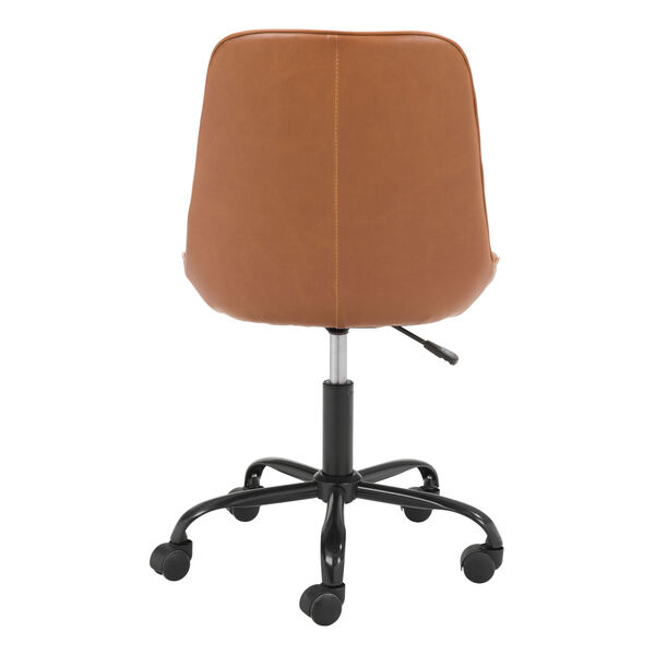 Ceannaire Tan and Black Office Chair, image 5