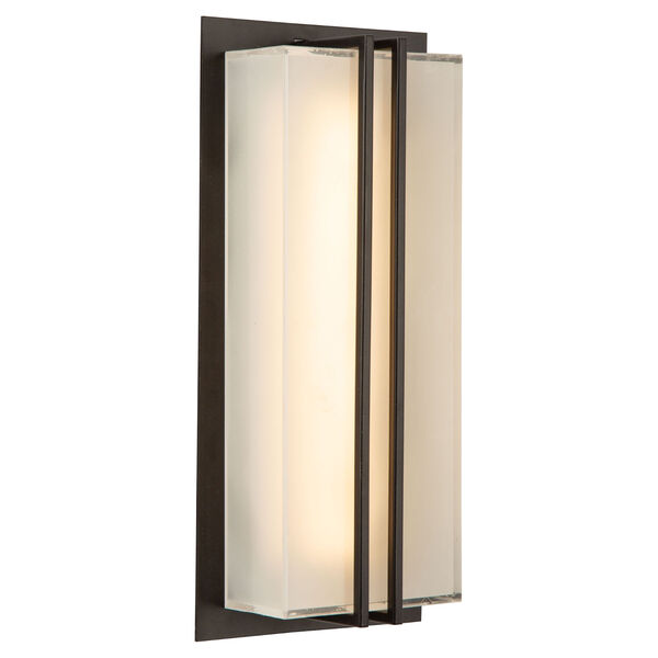 Sausalito Black Three-Inch LED Outdoor Wall Light, image 1