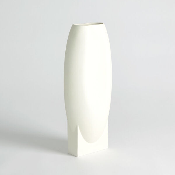 Orpheus Ivory Clay Baked Small Vase, image 2
