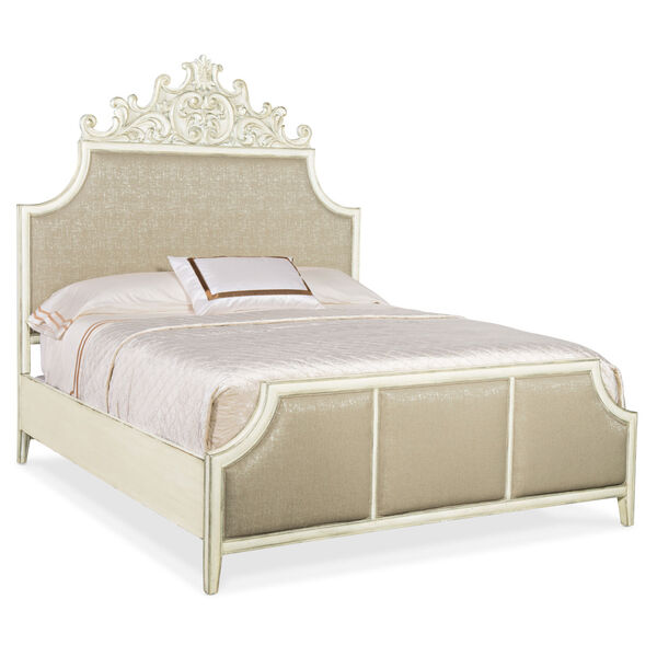 Sanctuary Champagne King Upholstered Bed, image 1