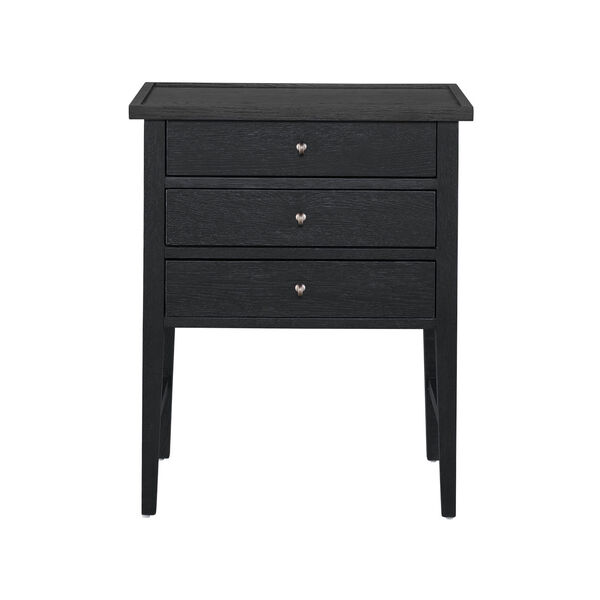 Charcoal 24-Inch Small Nightstand, image 1
