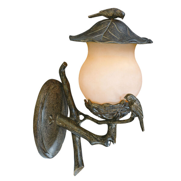 Avian Black Coral Two-Light 16.5-Inch Outdoor Wall Mount, image 1