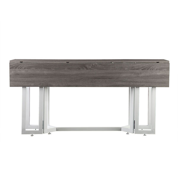 Driness Weathered Gray Drop Leaf Table, image 4
