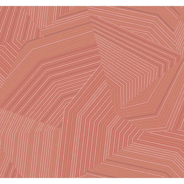 Dotted Maze Desert Red Wallpaper, image 2
