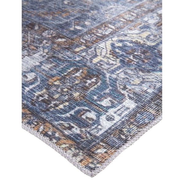 Percy Blue Ivory Brown Area Rug, image 5
