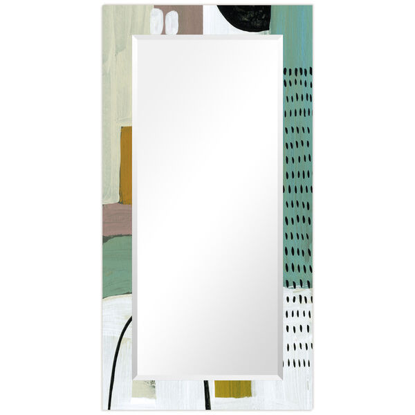 Introductions Multicolor 54 x 28-Inch Rectangular Beveled Wall Mirror, image 6