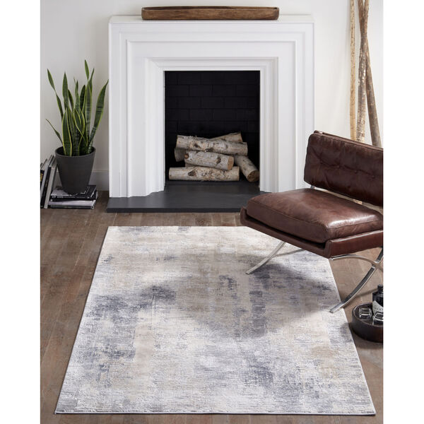 Dalston Gray Rectangular: 3 Ft. 11 In. x 5 Ft. 7 In. Rug, image 2