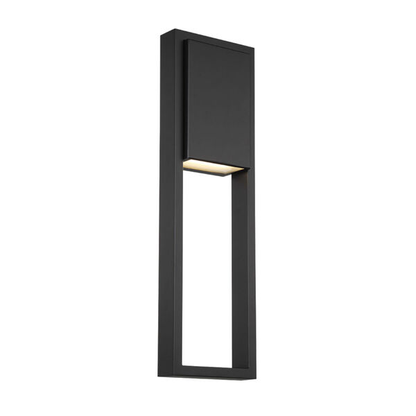 Archetype Black Three-Inch LED Outdoor Wall Sconce, image 1
