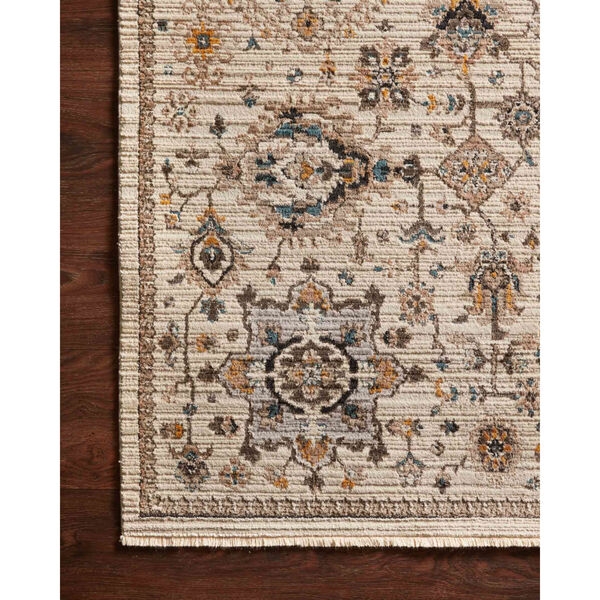 Leigh Ivory and Taupe Rectangle: 6 Ft. 7 In. x 9 Ft. 6 In. Rug, image 3