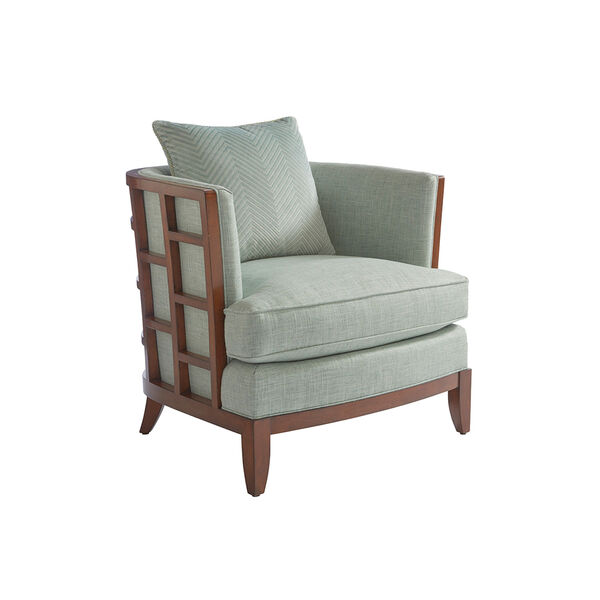 Ocean Club Brown and Green Abaco Chair, image 1