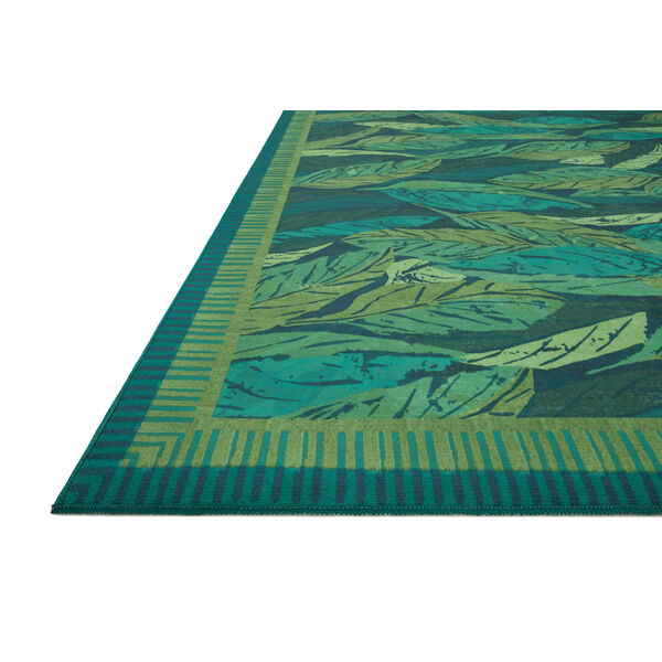 Pisolino Teal and Lagoon Indoor/Outdoor Area Rug, image 3