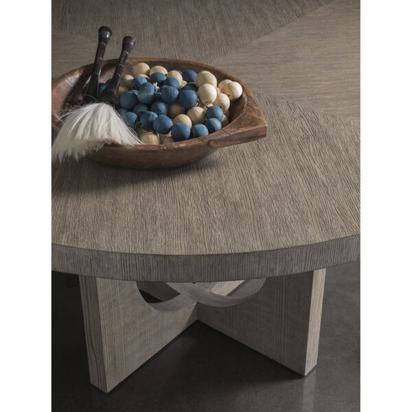 Signature Designs Natural Wood Apostrophe Round Dining Table, image 2