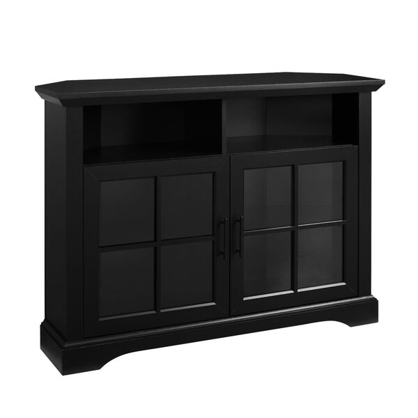 Columbus Solid Black TV Stand, image 1